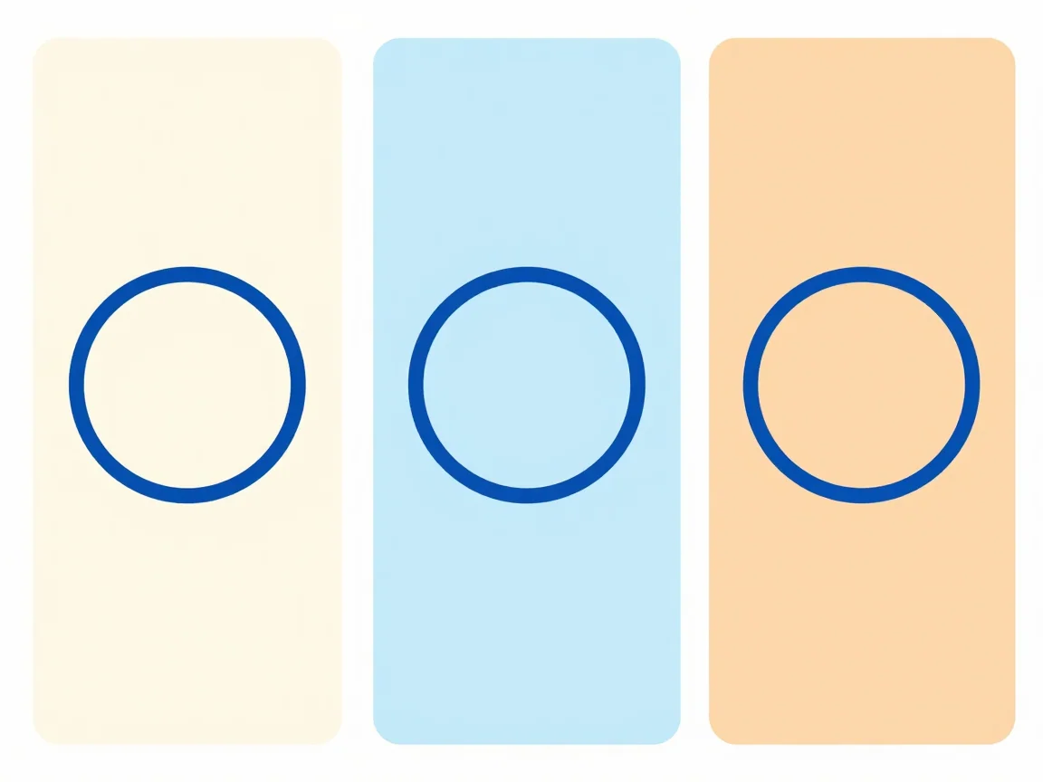 An original logo symbol placed on several design surfaces.