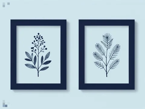Different image dimensions represented by photo frames and pixel grids.