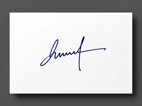 A fictional ink signature used as a preparation reference.