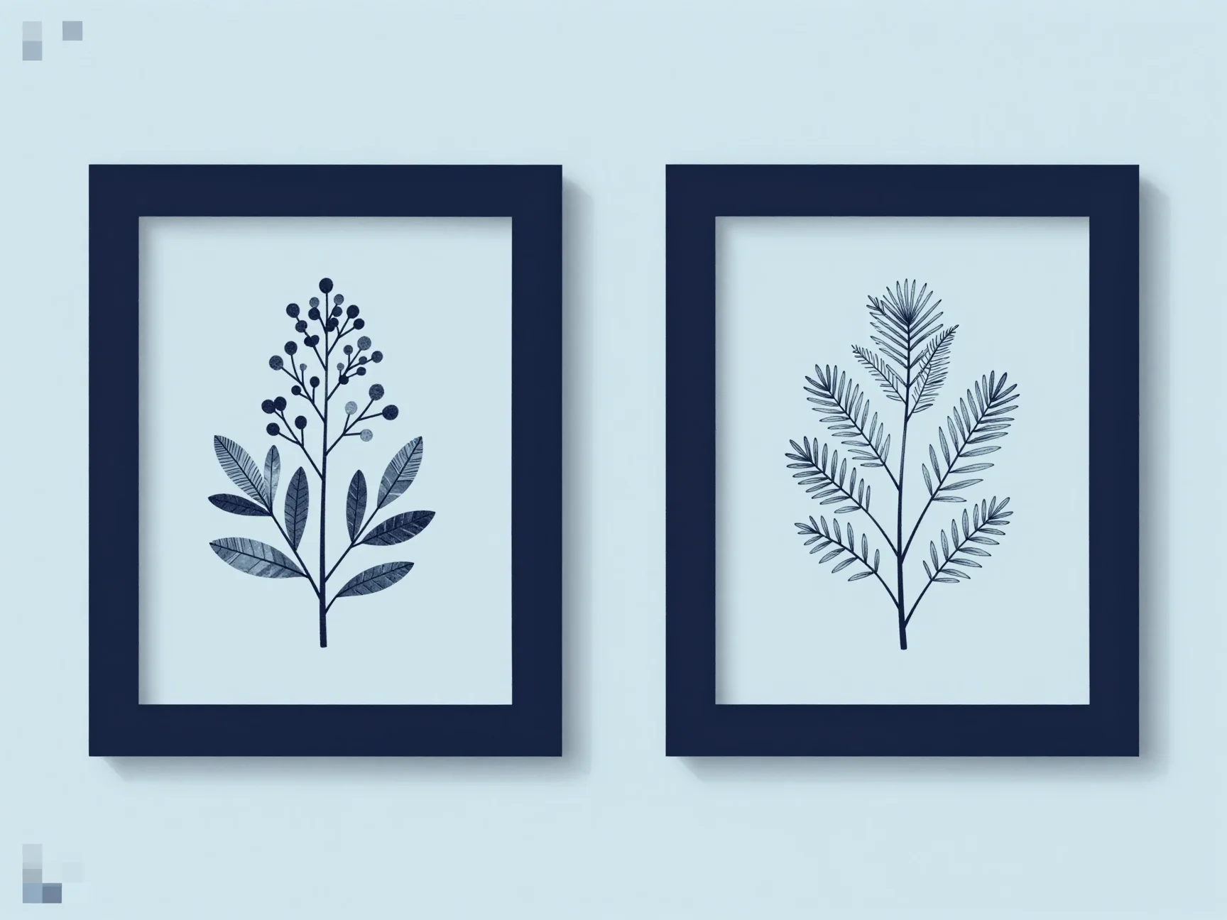 Different image dimensions represented by photo frames and pixel grids.